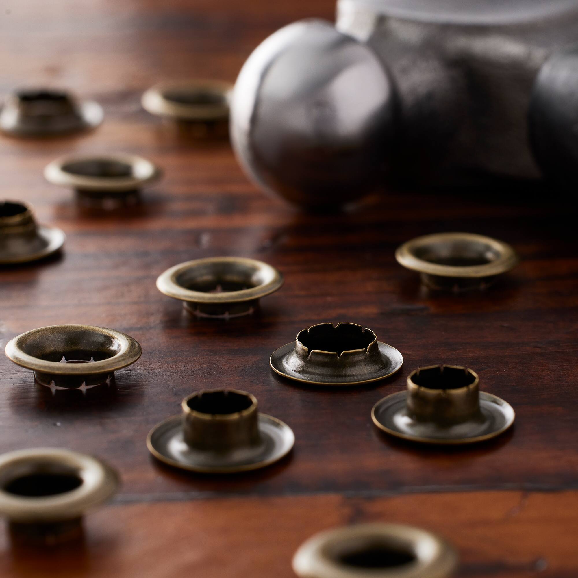 Antique Brass Eyelets by Loops & Threads™